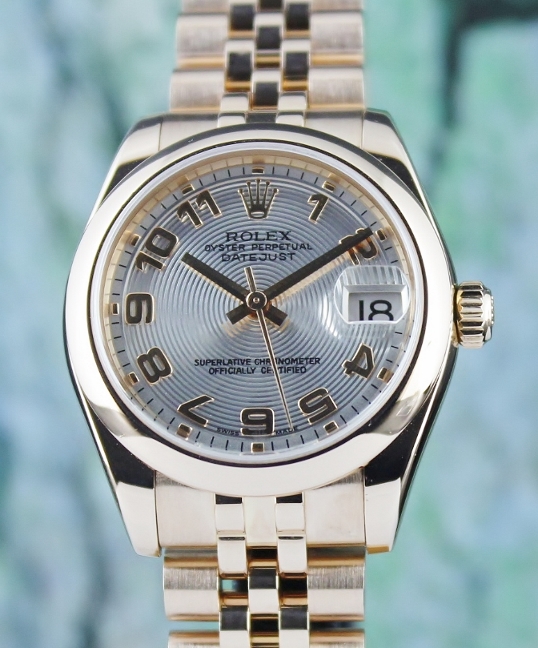 (image for) ROLEX 18K MID SIZE 18K ROSE GOLD OYSTER PERPETUAL DAY-DATE - 178245